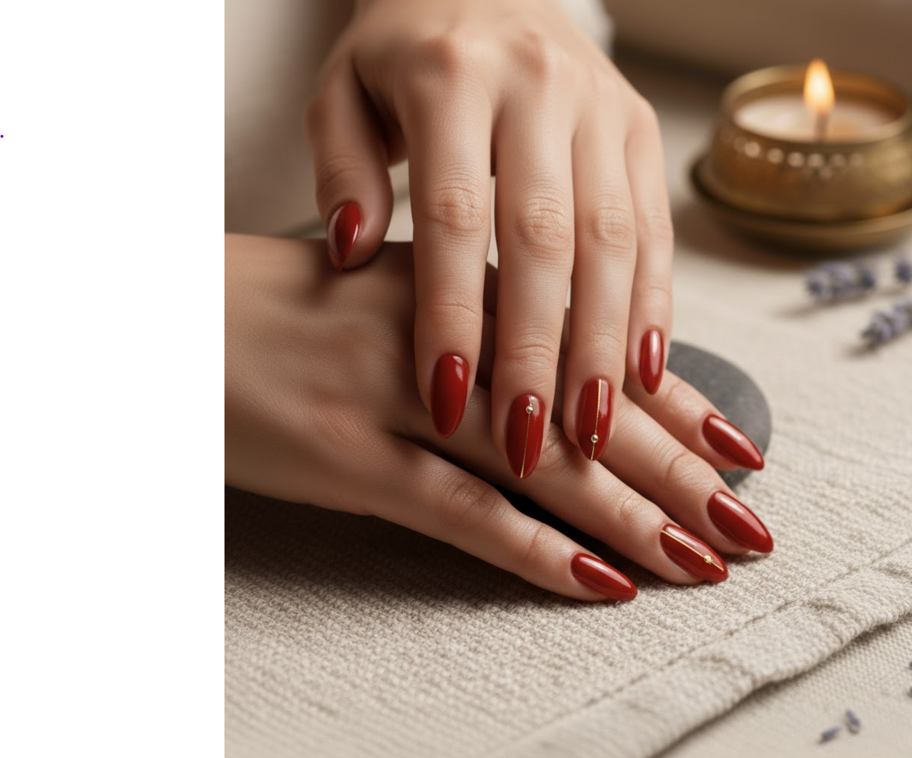 Professional nail technician providing expert nail care services at Lush Nail Bar